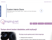 Tablet Screenshot of inspiruj.net